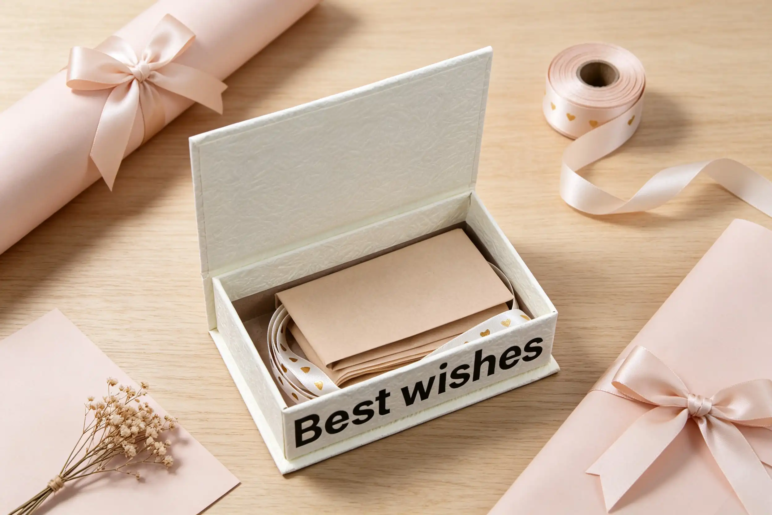 Magnetic perfume gift box with premium presentation