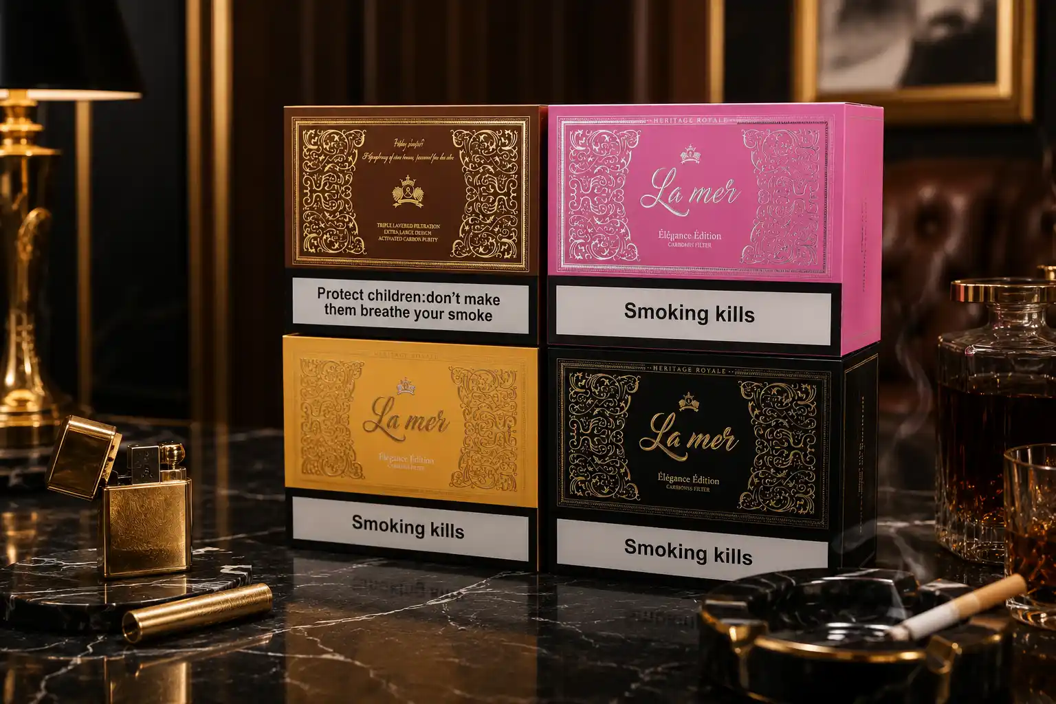Cigar box manufacturer product example for specialty tobacco