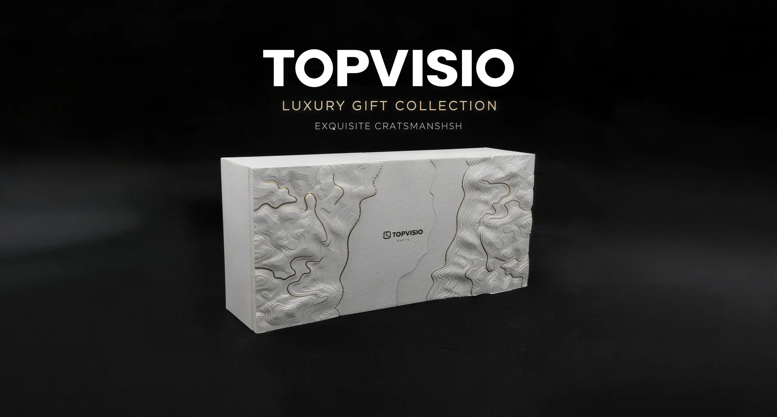 Luxury skincare packaging rigid boxes made by a custom gift box manufacturer in China