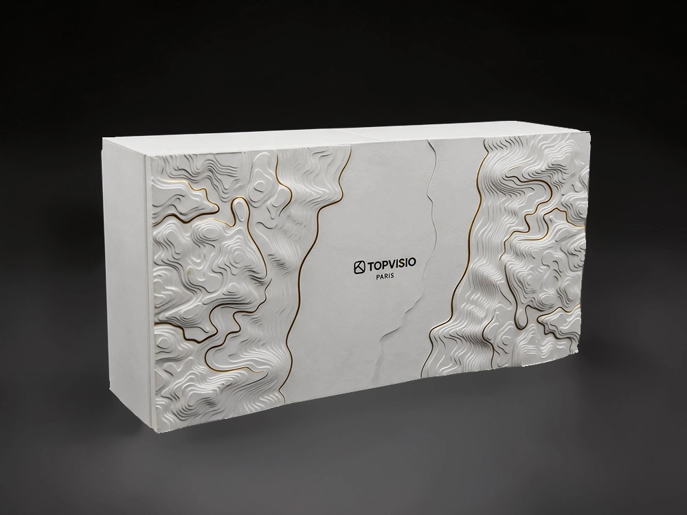 cosmetic and skincare packaging series from topvisio