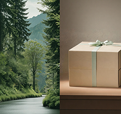FSC-certified forest to gift box packaging supply chain by Topvisio
