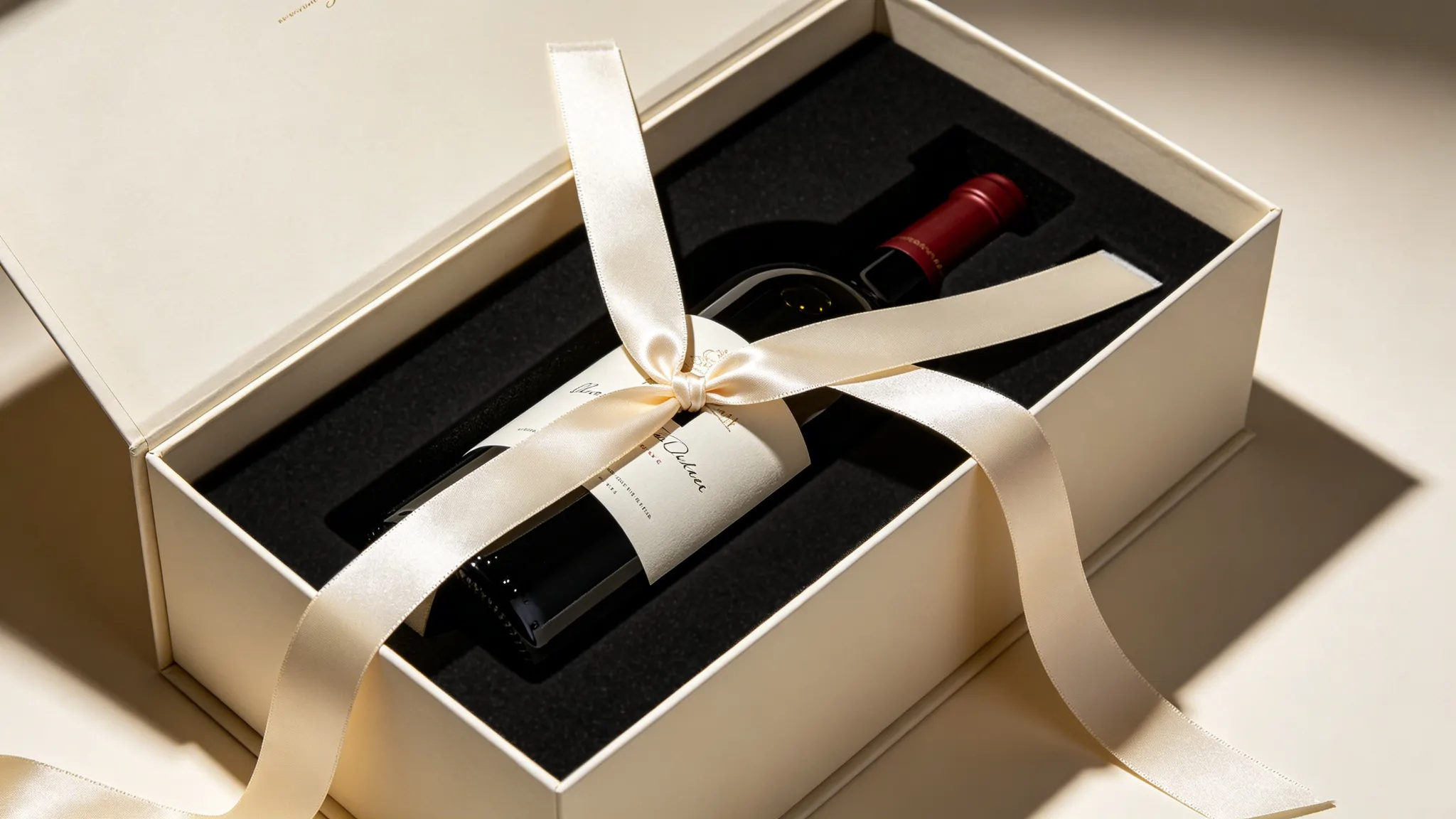Interior packaging flocking color and texture options