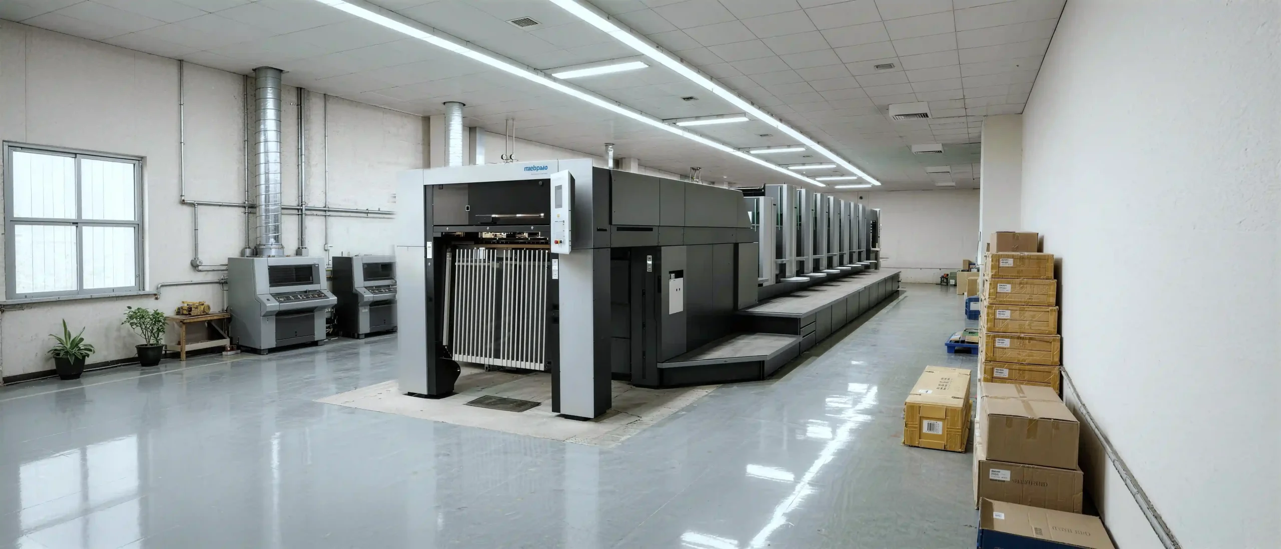 Heidelberg 6-color UV printing machine for high-quality custom gift box and packaging printing