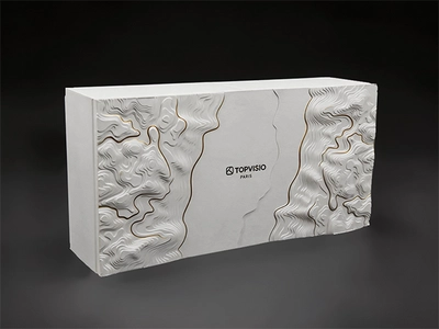 Luxury rigid gift box for cosmetics and skincare products