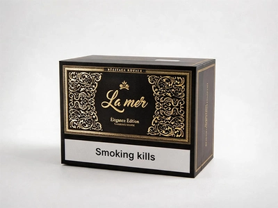 Custom rigid presentation box for cigars